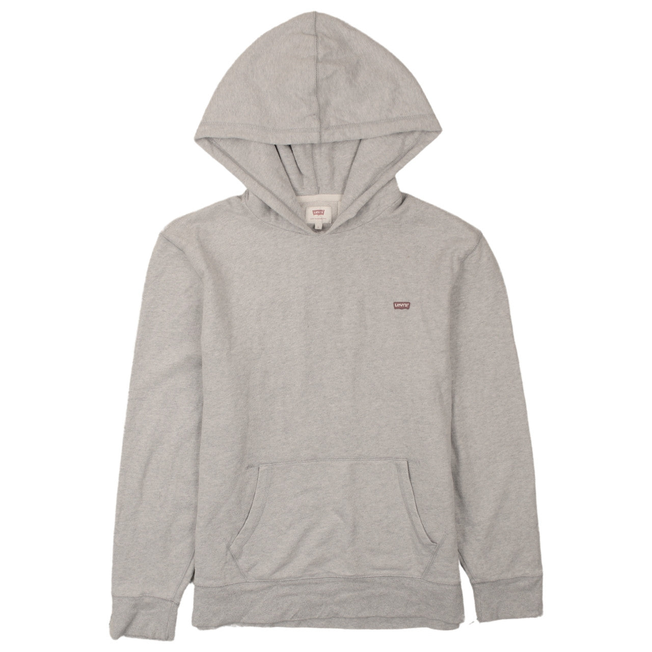 Levi's Men's Grey Pullover Hoodie L Regular Fit