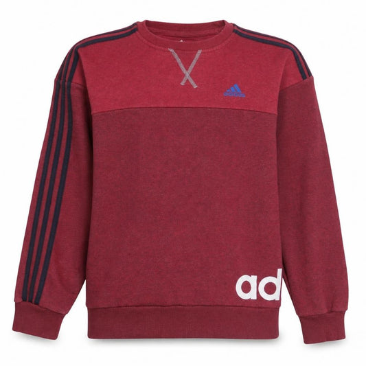 Adidas Men’s Red Crew Neck Sweatshirt S Sports Pullover