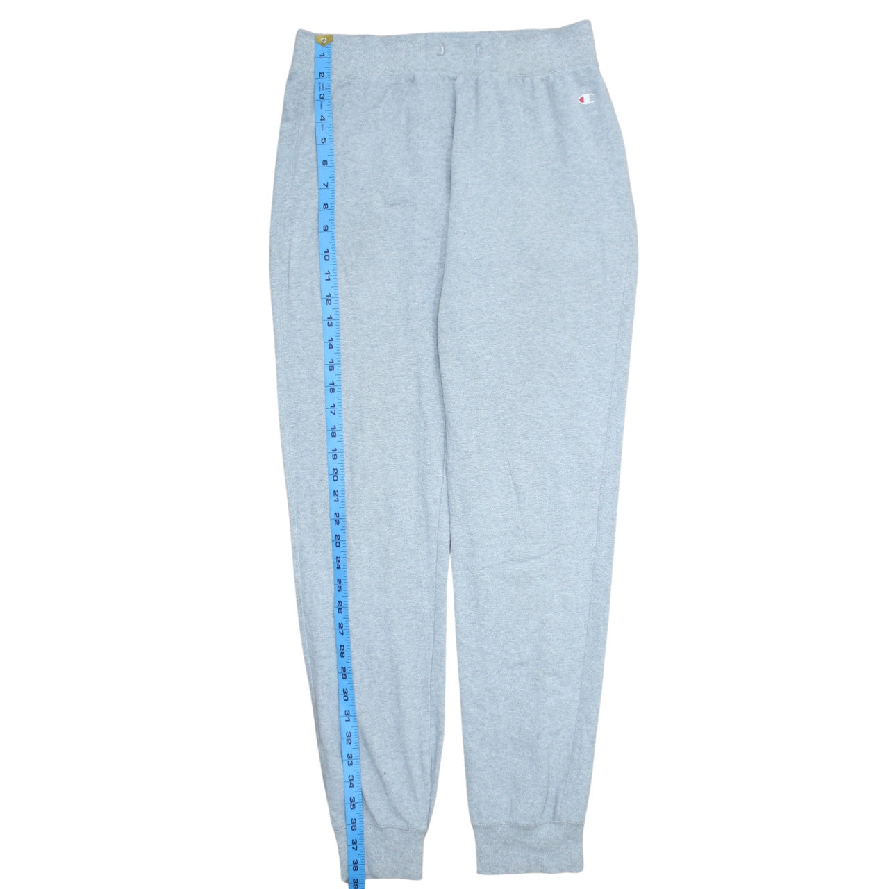 Champion Men's Grey Medium Sweatpants Elastic Waist Jersey Cotton Blend