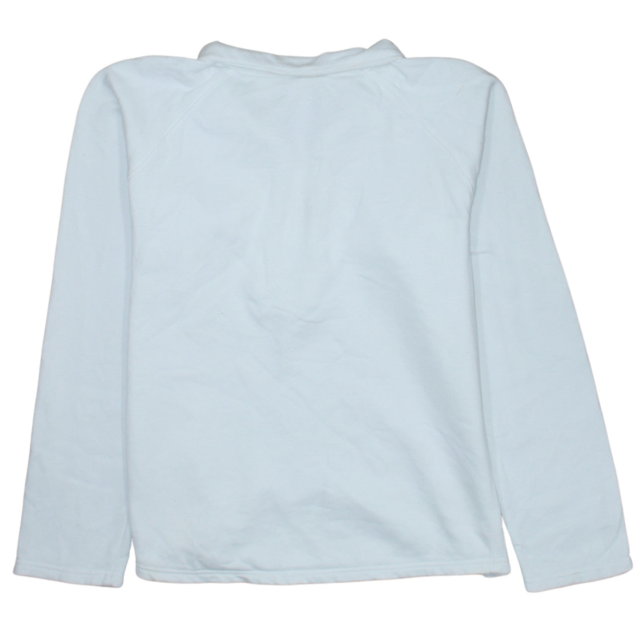 Nike Men's White XL 1/4 Zip Fleece Sweatshirt Lightweight Mock Neck