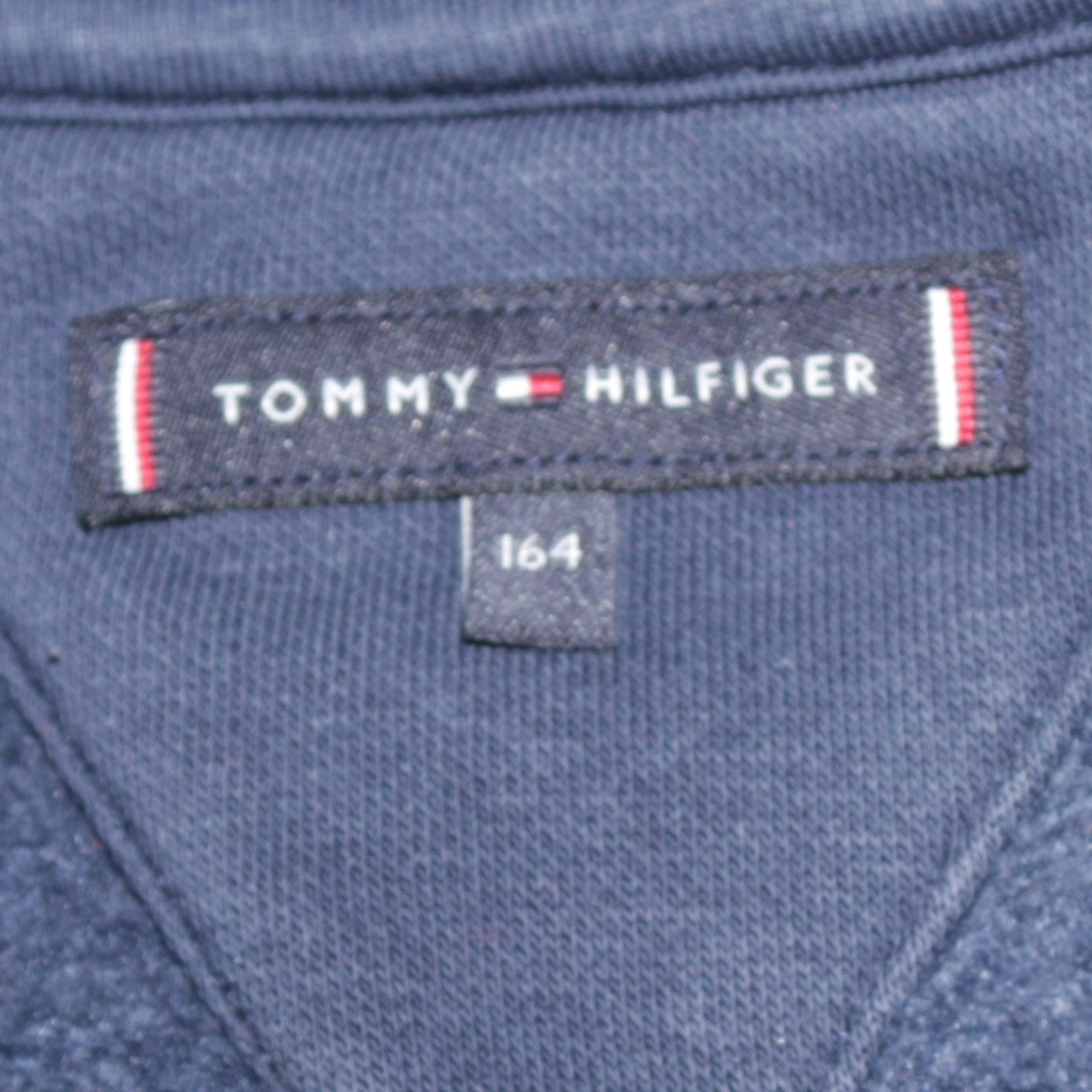 Tommy Hilfiger Boys Blue Track Jacket Size 164 Zip-Up Fleece Full Zip