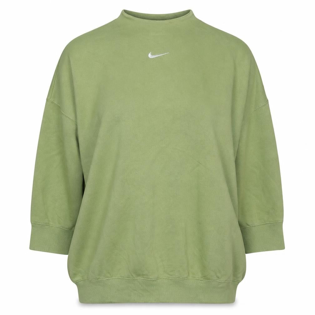 Nike Women's Green XL Pullover Sweatshirt with Logo