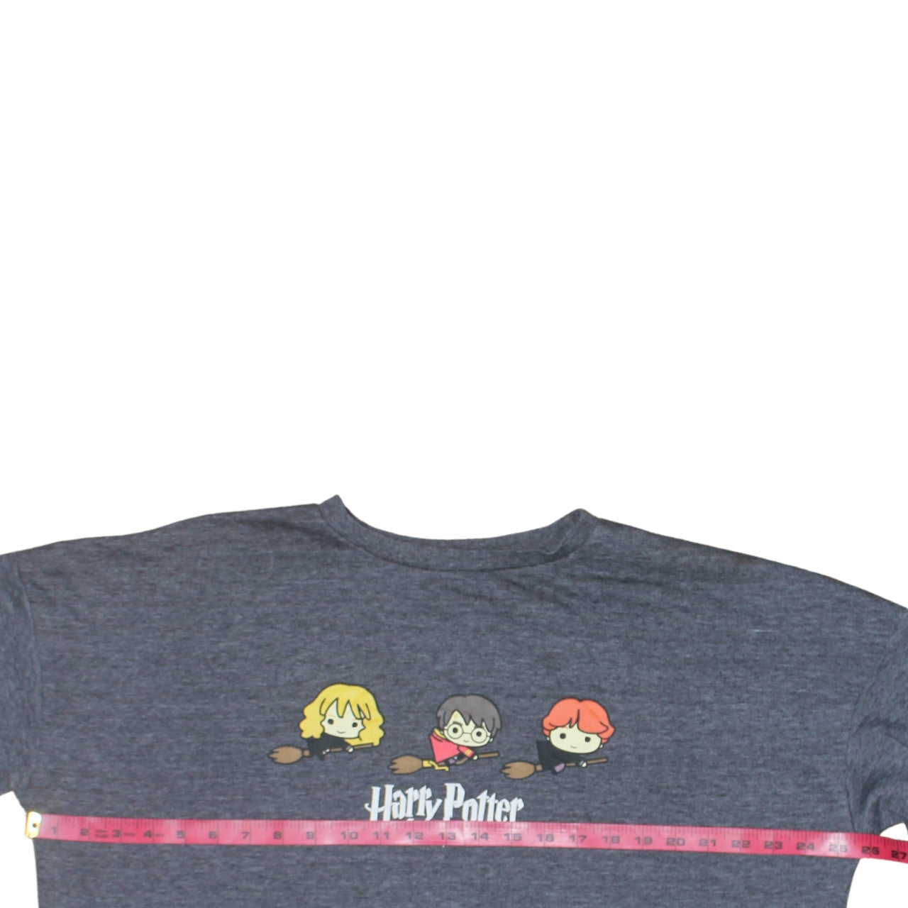 Harry Potter Unisex Adults Grey Sweatshirt L Crew Neck Graphic Print