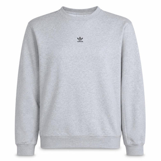 Adidas Women Grey Crew Neck Pullover Sweatshirt Size 14 Regular