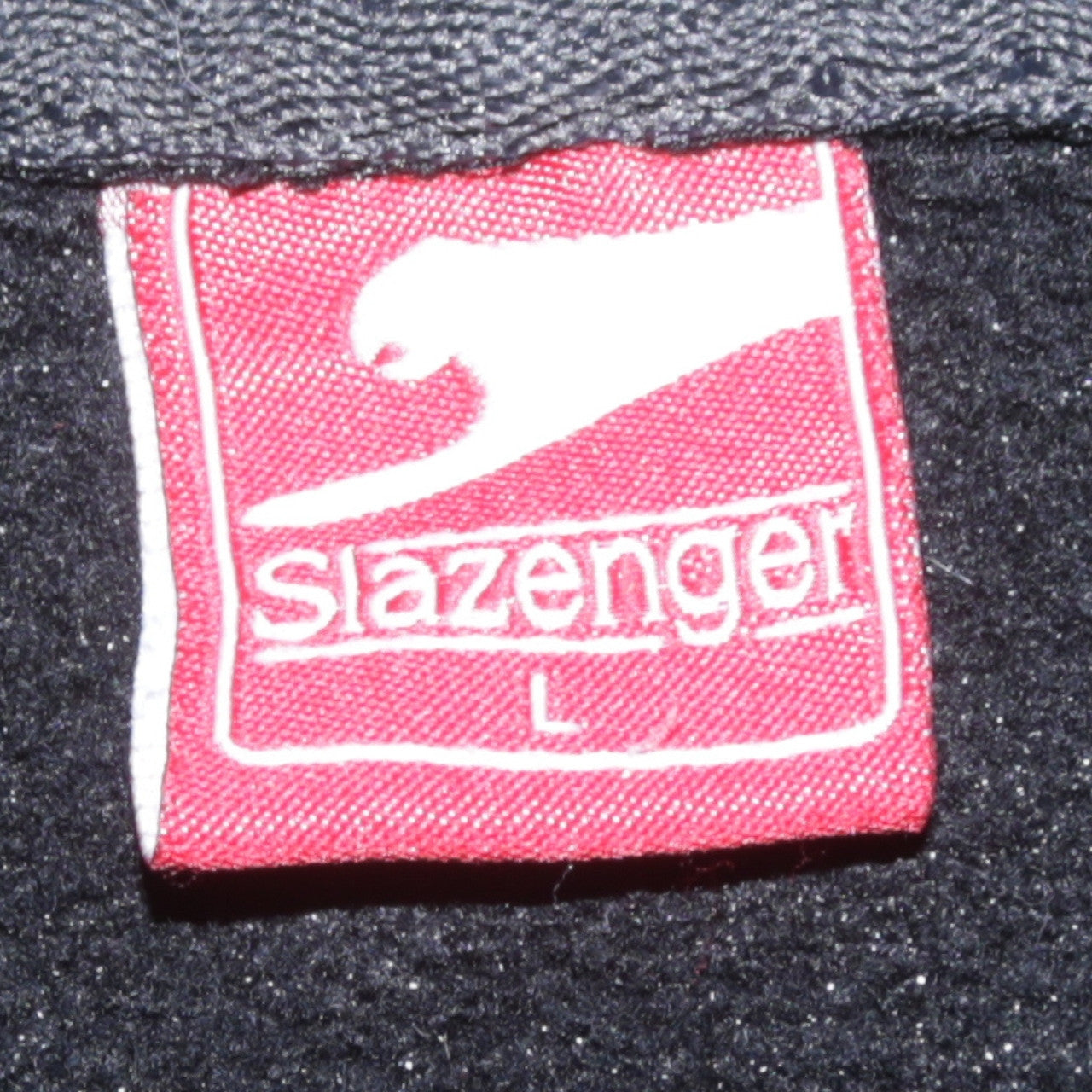 Slazenger Boys Black Pullover Hoodie L Fleece Lined Casual Sweatshirt