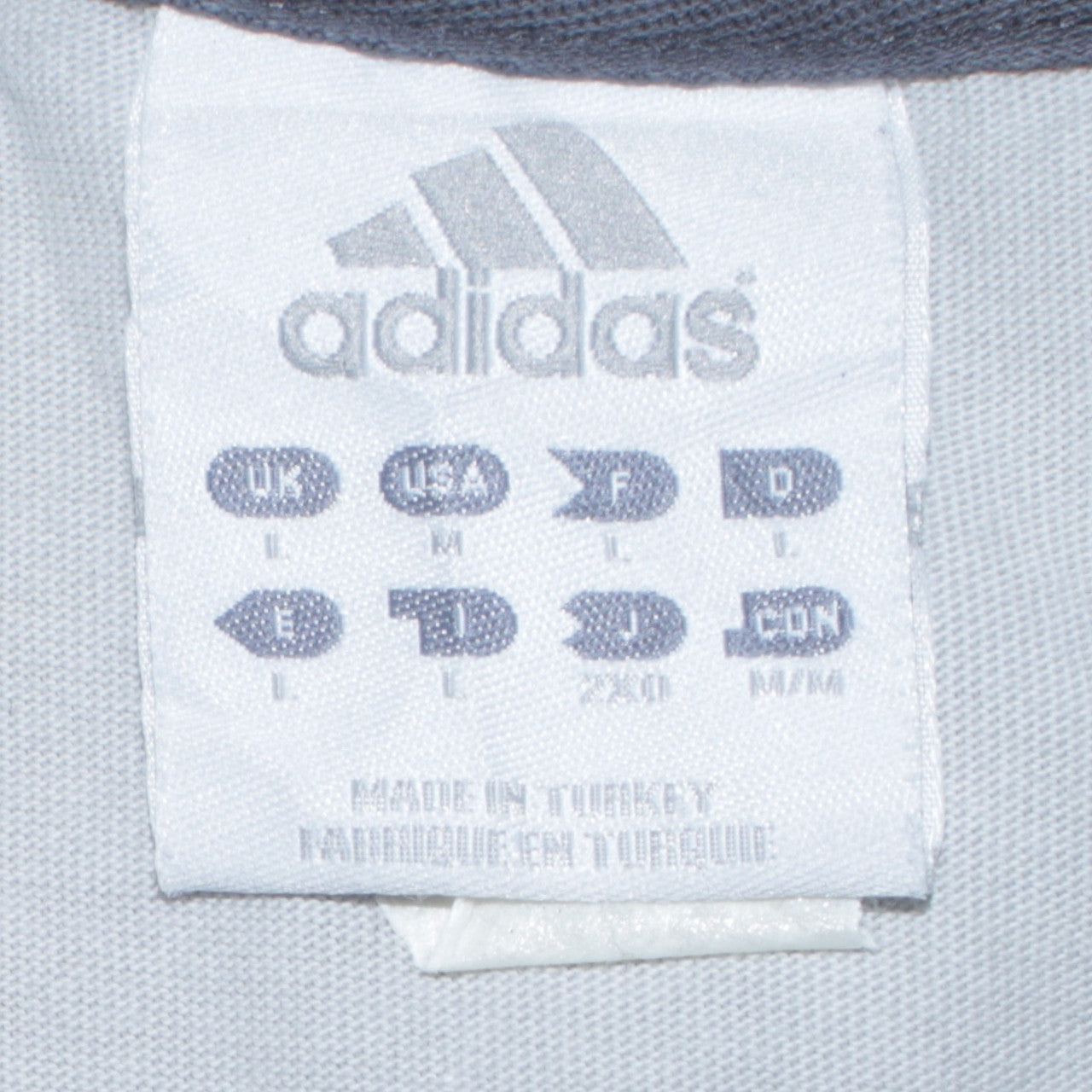 Adidas Mens Grey Long Sleeve Pullover Sweatshirt Size L