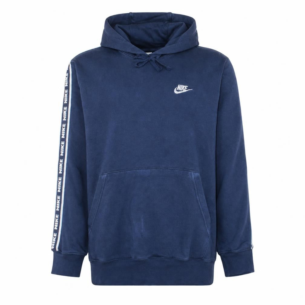 Nike Men’s Blue Pullover Hoodie Small Regular Fit Logo Sweatshirt