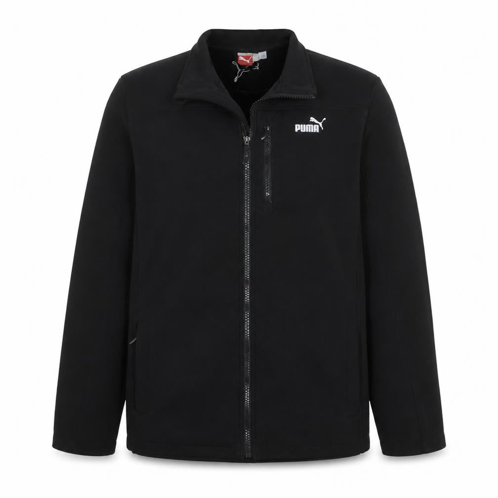 Puma Boys Black XL Softshell Zip Up Active Jacket