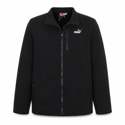 Puma Boys Black XL Softshell Zip Up Active Jacket