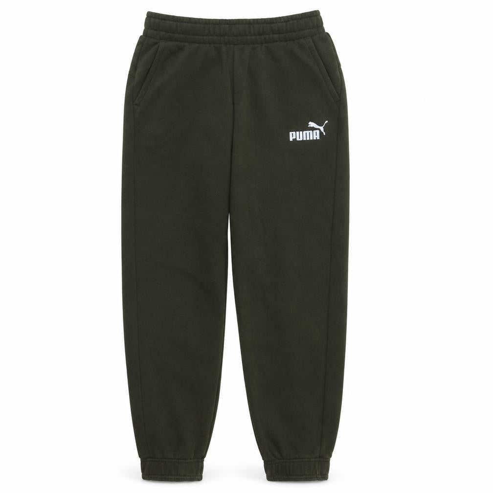 Puma Boys Green Jogger Trousers 13-14 Years Fleece Sweatpants