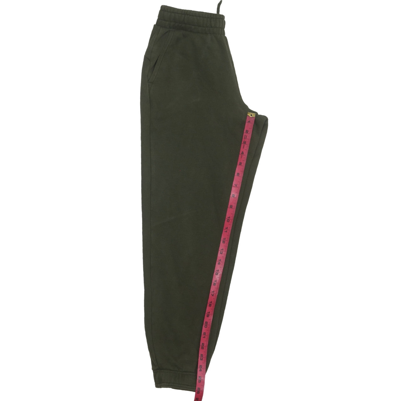 Puma Boys Green Jogger Trousers 13-14 Years Fleece Sweatpants