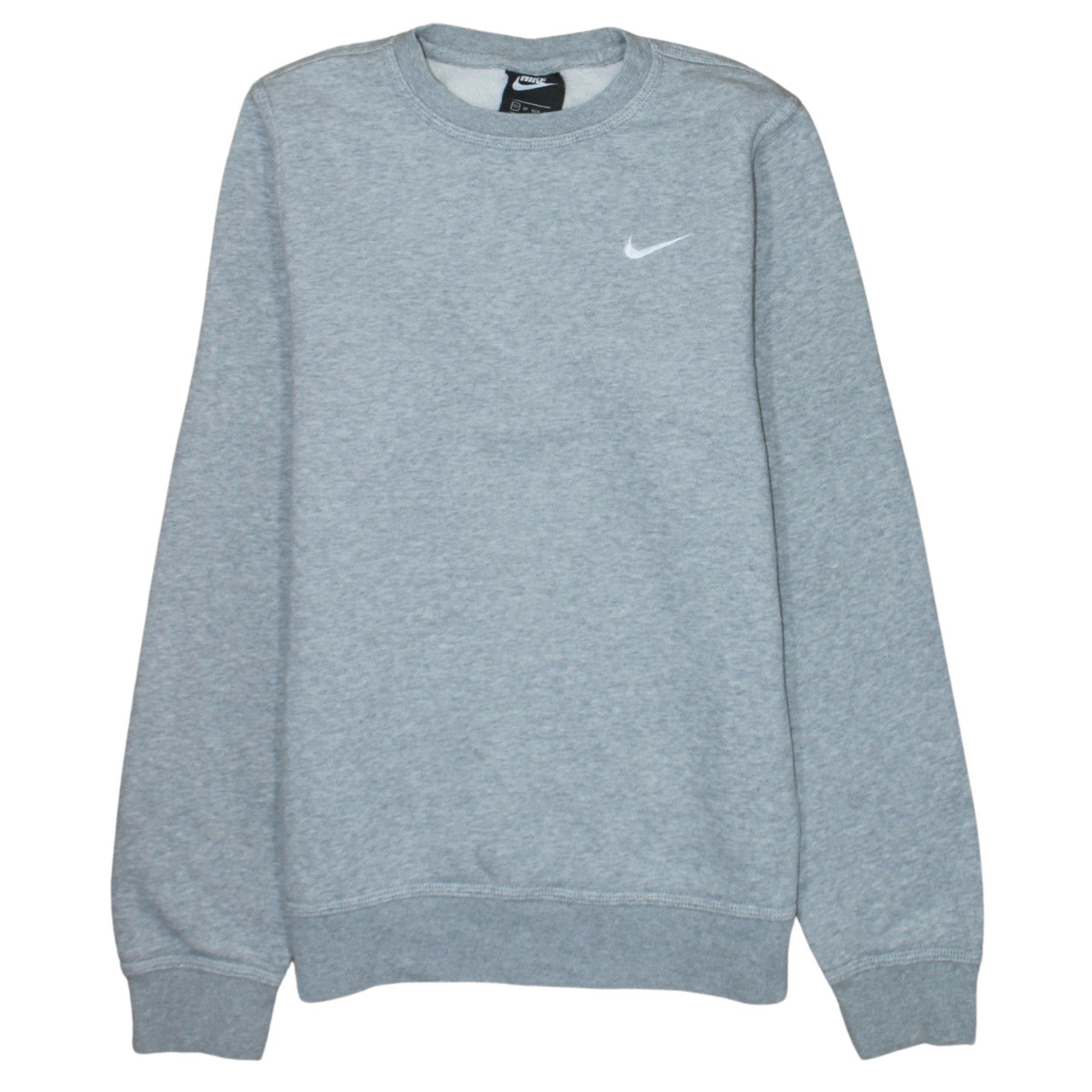 Nike Mens Grey XS Crew Neck Pullover Fleece Sweatshirt