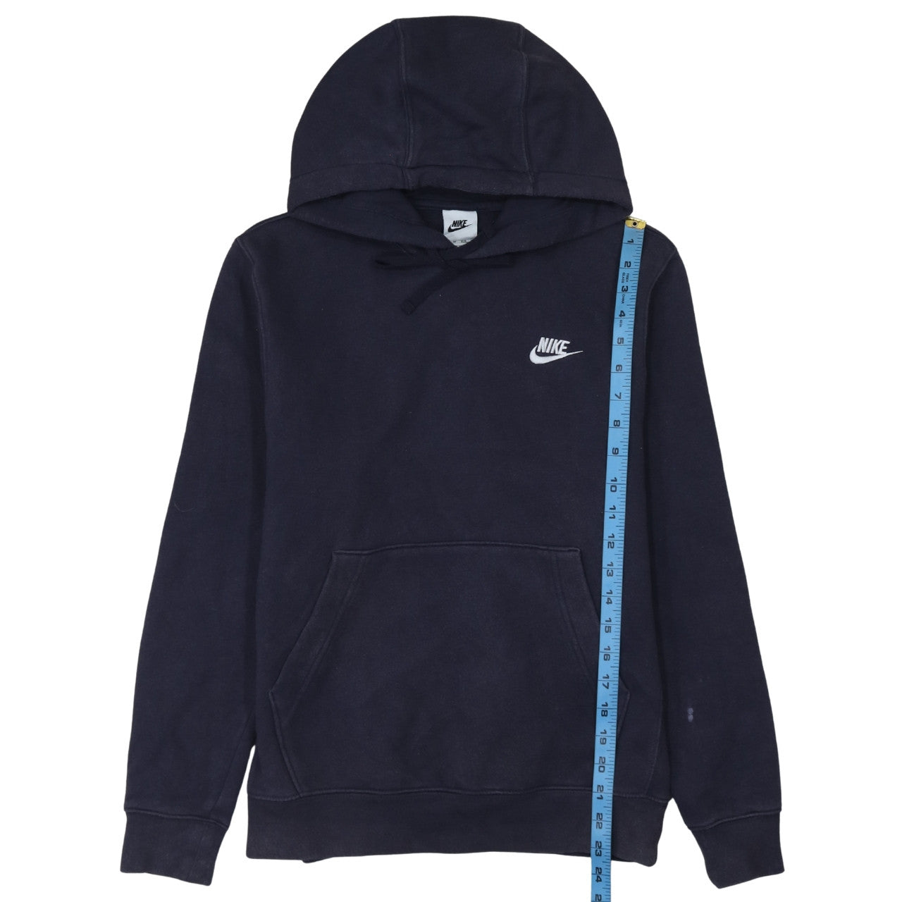 Nike Womens Navy Blue XS Pullover Hoodie Sweatshirt