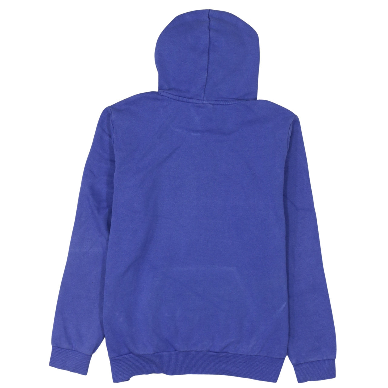 Puma Women Blue Hooded Pullover Hoodie Size 16 Logo Print