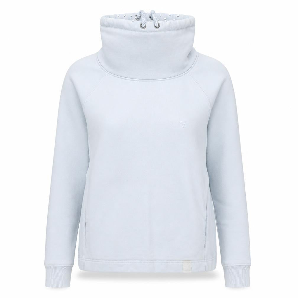 Quba & Co Women Blue Size 10 Pullover Hoodie with Drawstring Neck
