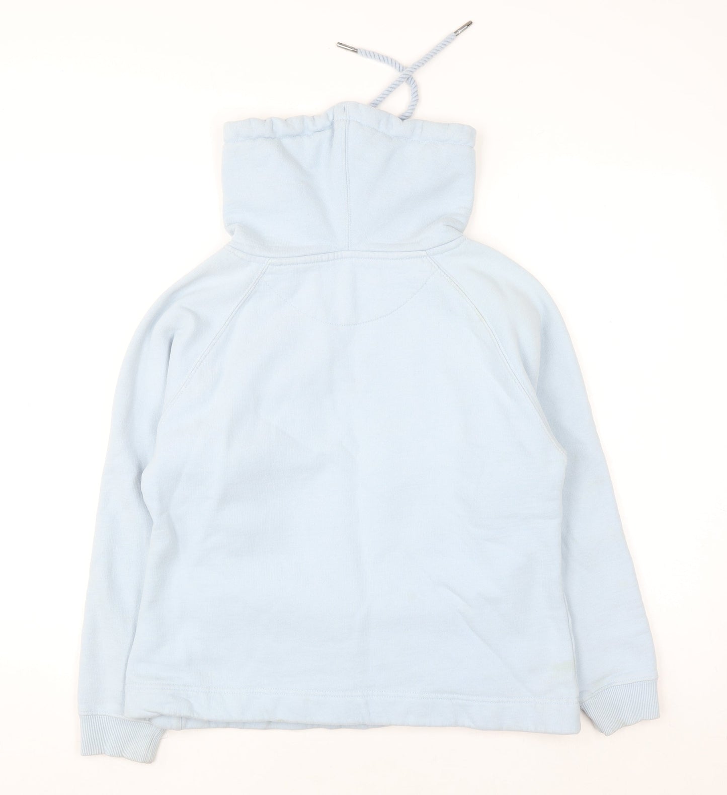 Quba & Co Women Blue Size 10 Pullover Hoodie with Drawstring Neck