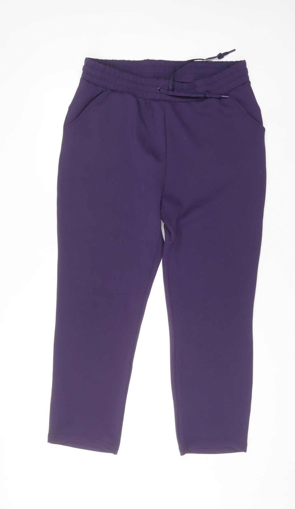32 Degrees Heat Womens Purple Jogger Trousers L Elastic Waist Thermal