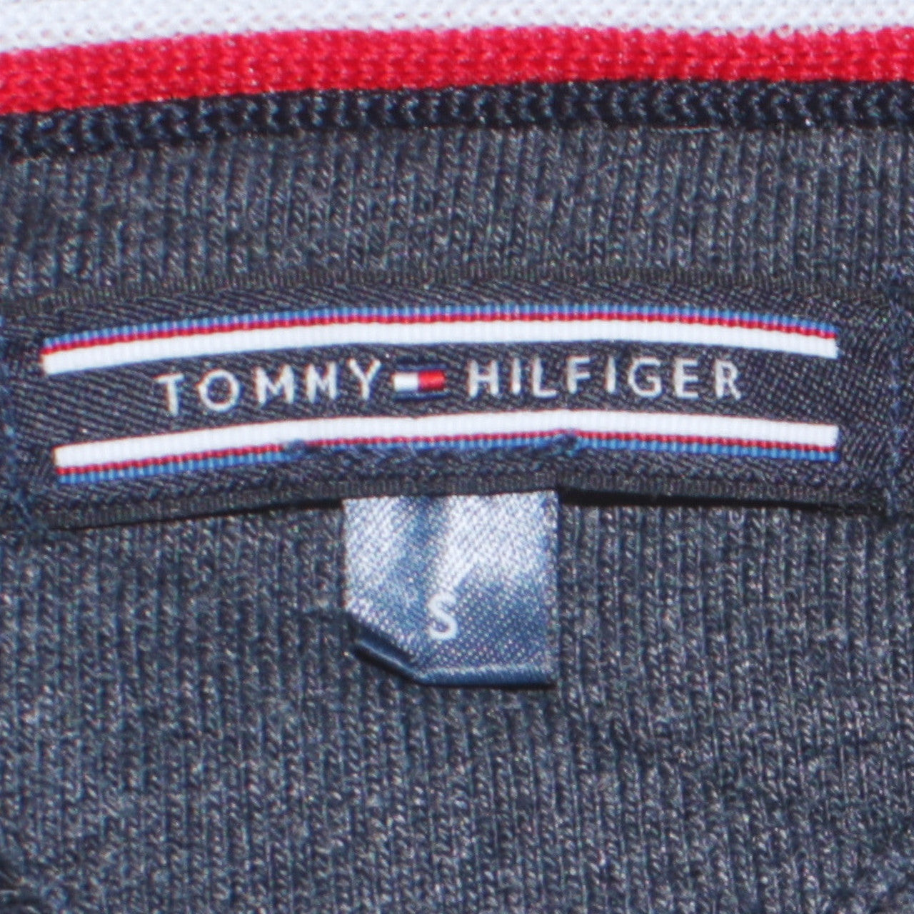 Tommy Hilfiger Men Blue Full Zip Hoodie Size S Classic Fit