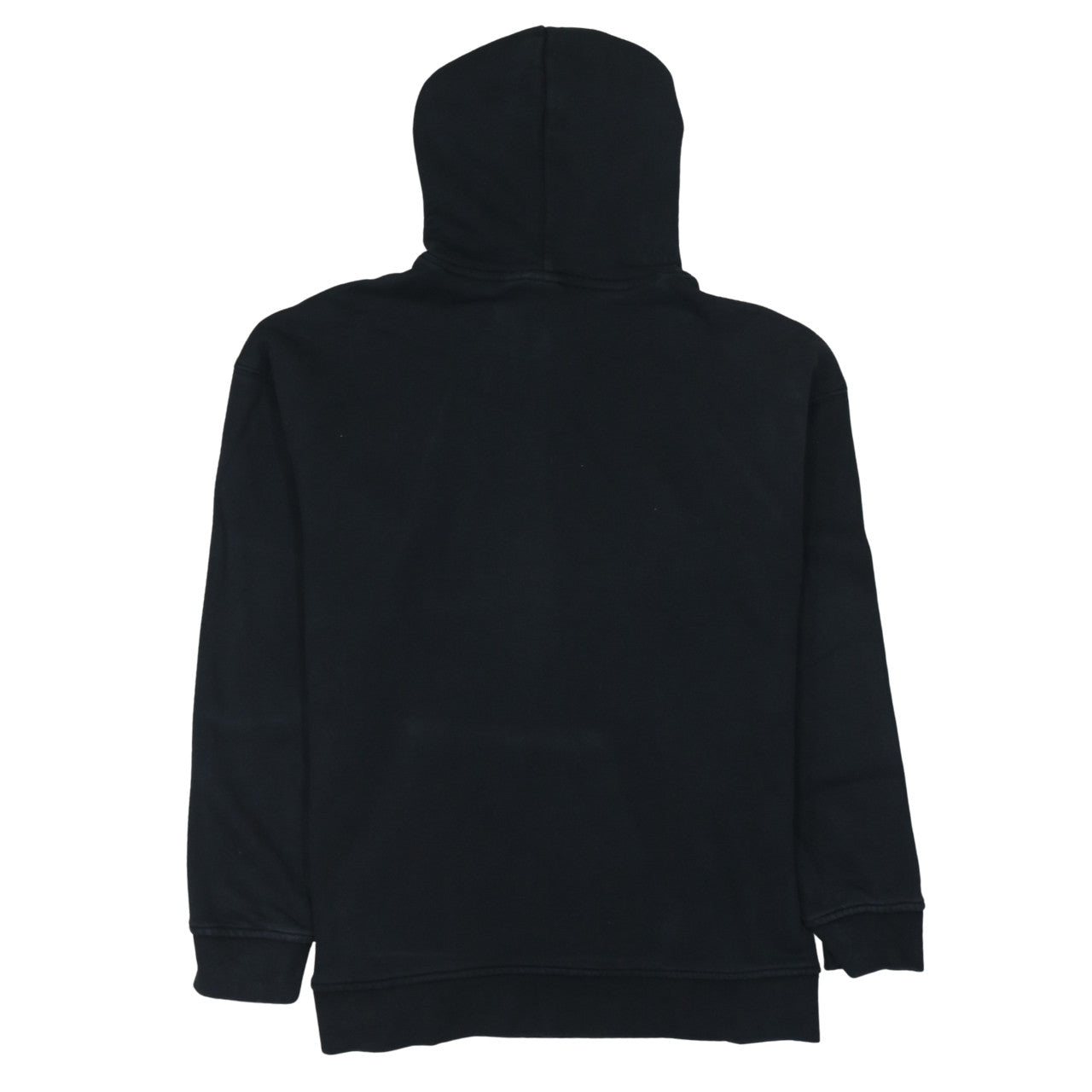 Adidas Womens Black Pullover Hoodie Size 10 Logo Hooded Sweatshirt