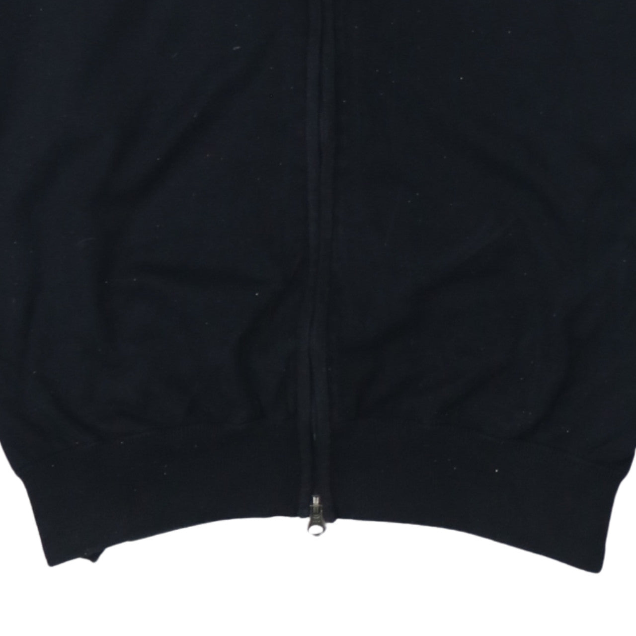 Armani Jeans Men's Black Full Zip Cotton Sweatshirt L