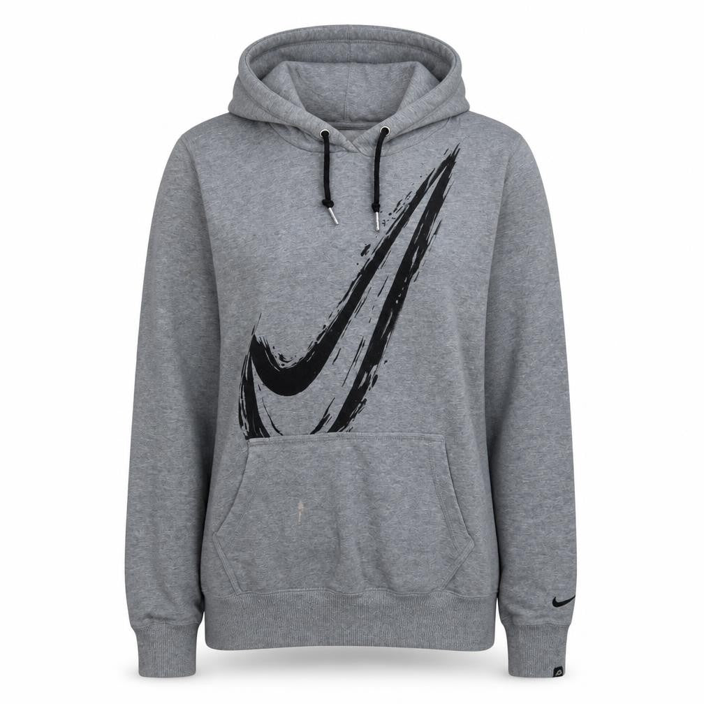 Nike Women's Grey Athletic Dept Hoodie Medium Pullover Sweatshirt