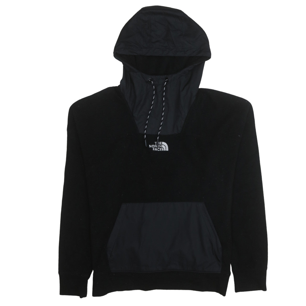 The North Face Womens Black Pullover Hoodie Small Fleece Lined Outdoor