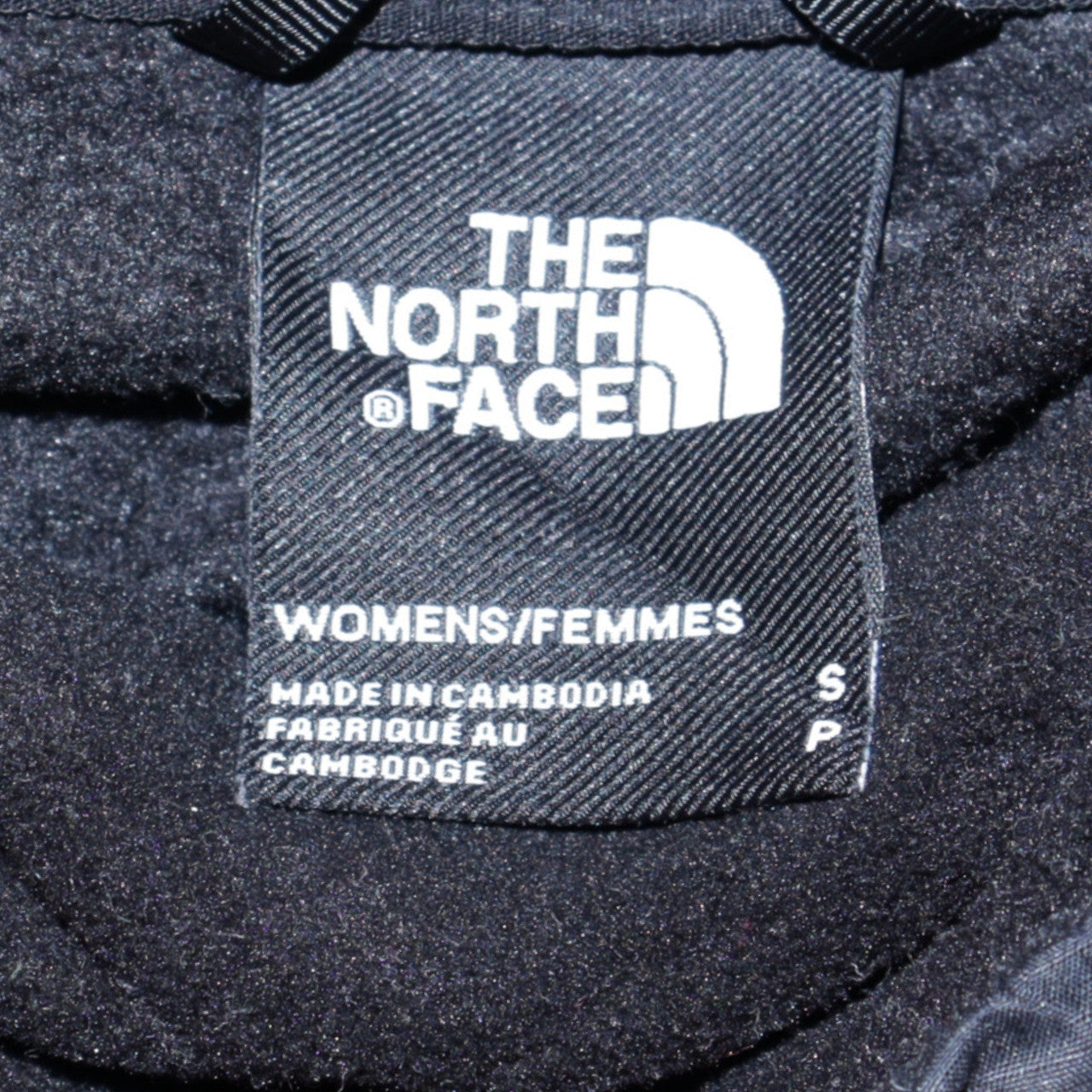 The North Face Womens Black Pullover Hoodie Small Fleece Lined Outdoor