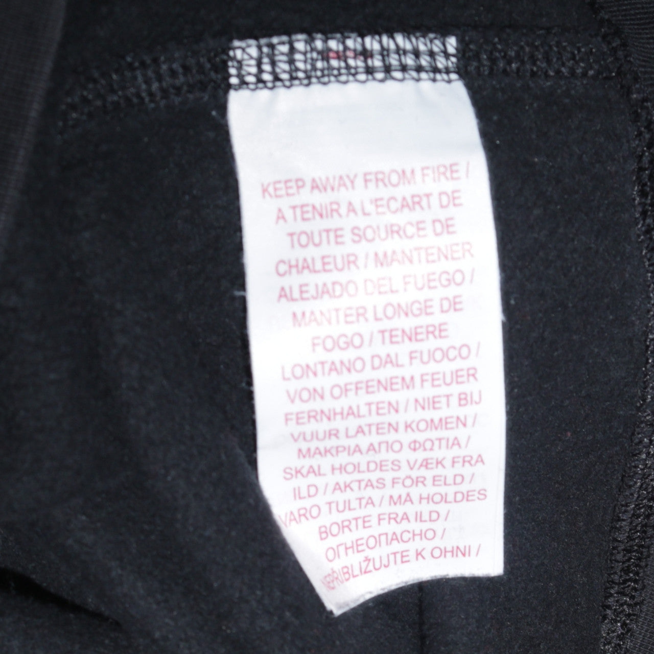 Nike Boys Black XL Pullover Hoodie with Logo and Kangaroo Pocket
