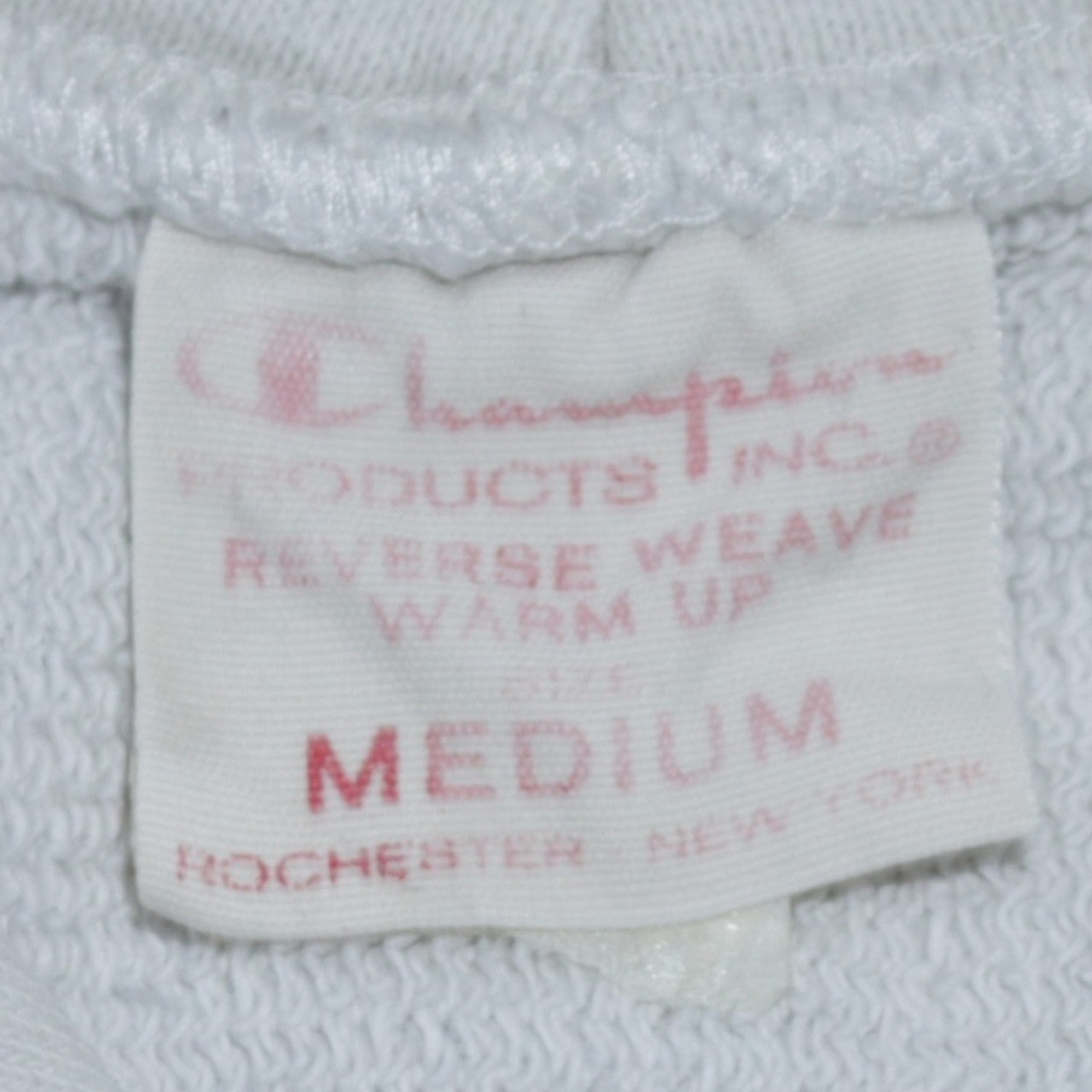 Champion Women White Medium Reverse Weave Pullover Hoodie
