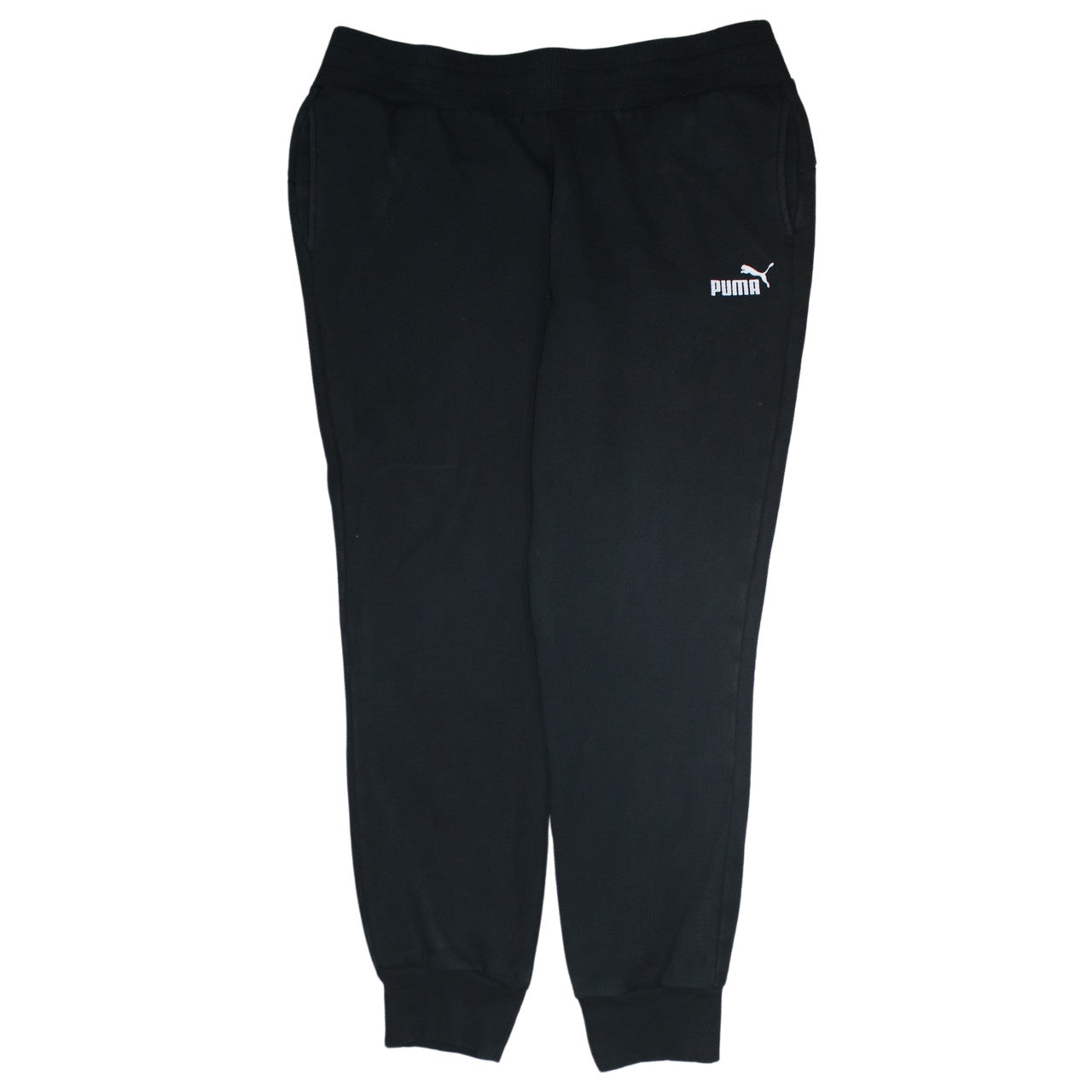 Puma Womens Black Size 16 Jogger Sweatpants Activewear Trousers