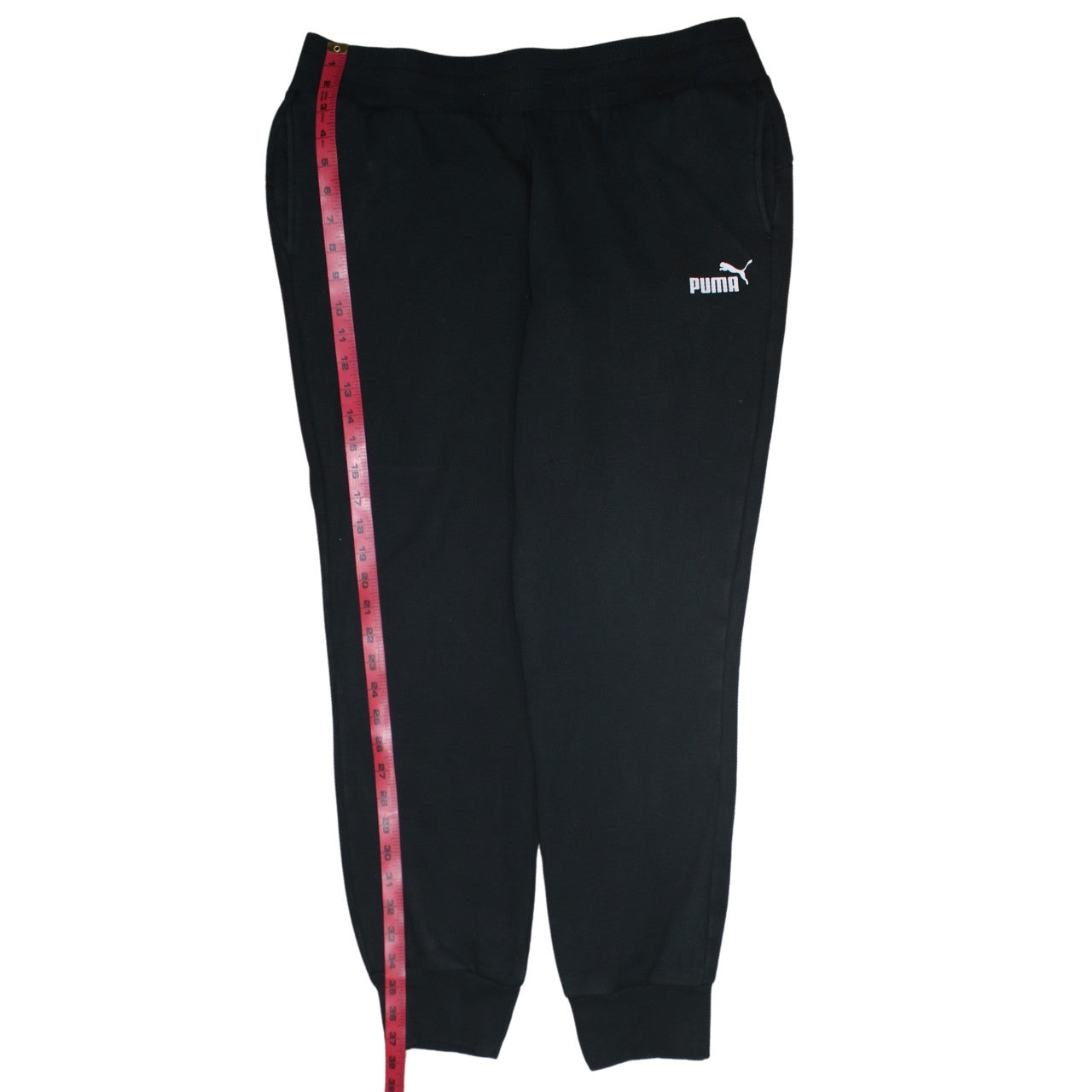 Puma Womens Black Size 16 Jogger Sweatpants Activewear Trousers