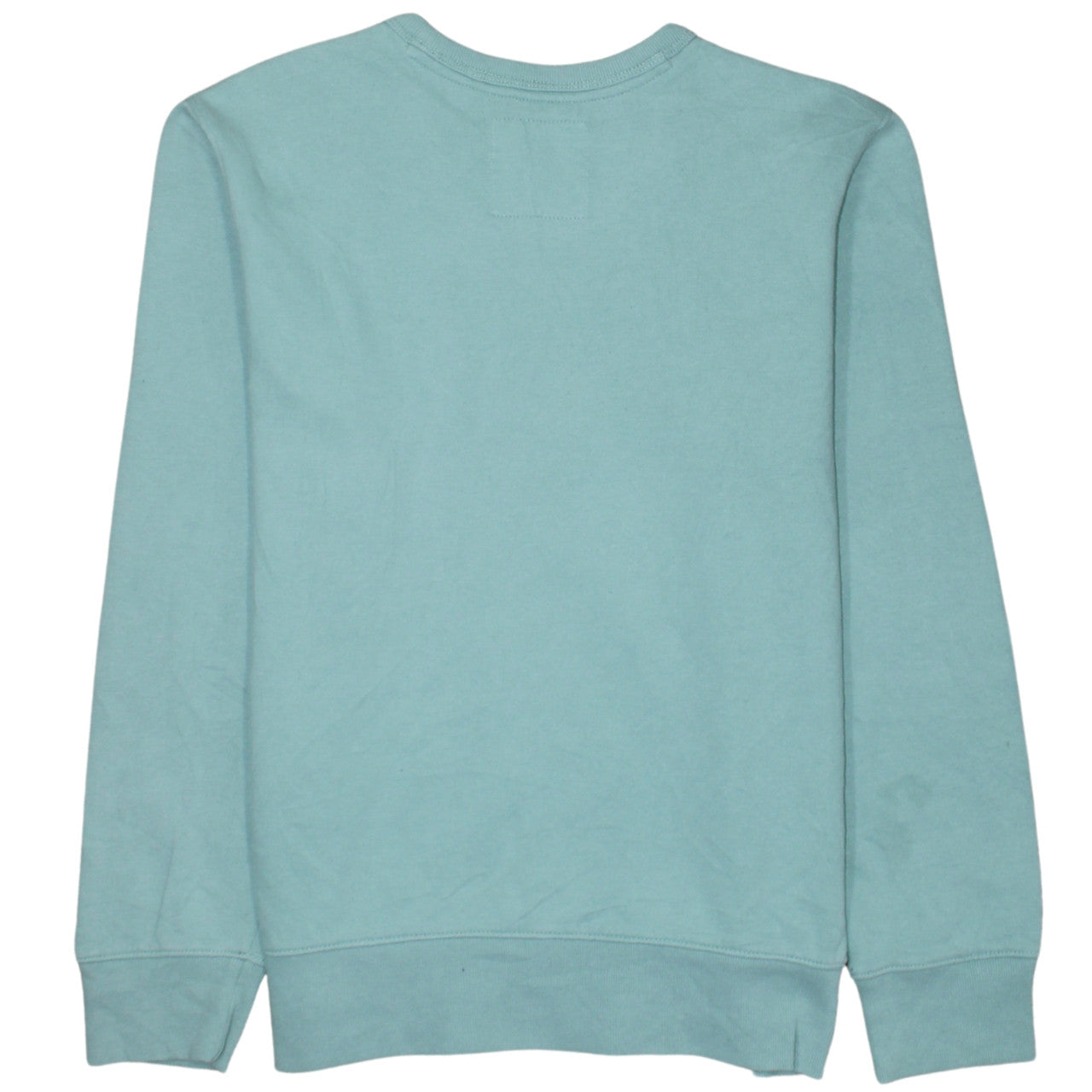 Hollister Men's Blue XS Logo Pullover Crew Neck Sweatshirt