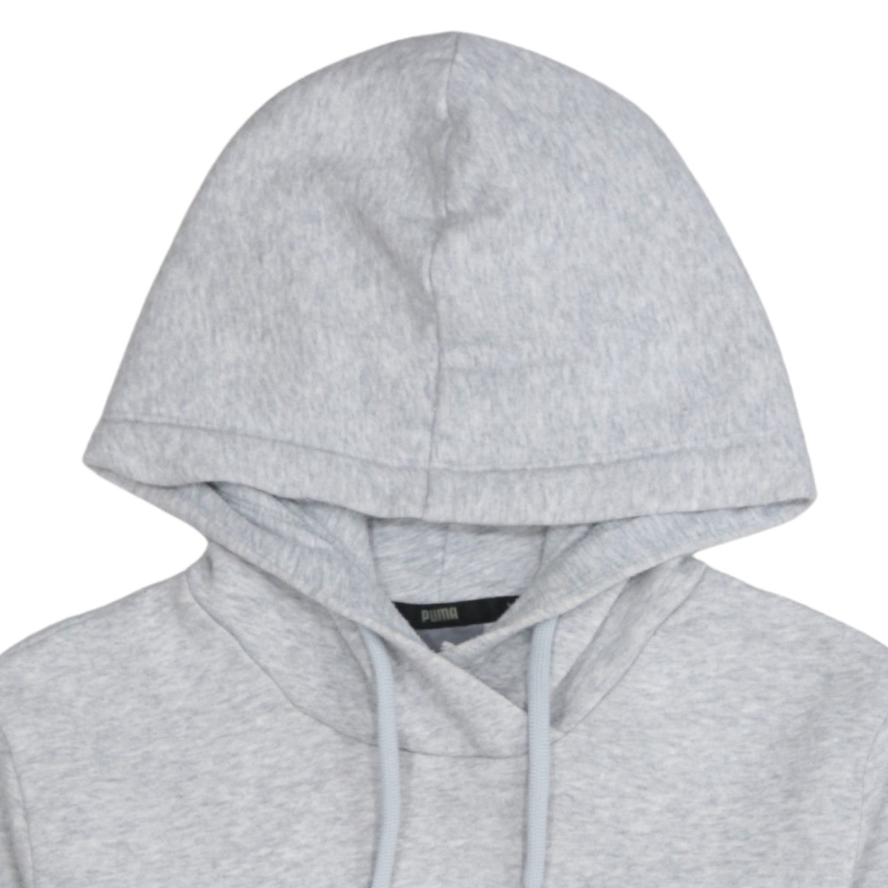 Puma Womens Grey Hoodie UK 12 Pullover Logo Hooded Sweatshirt