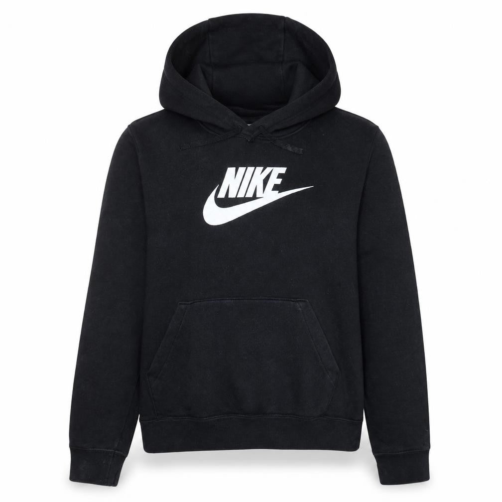 Nike Men's Black Pullover Hoodie Small Graphic Fleece Sweatshirt