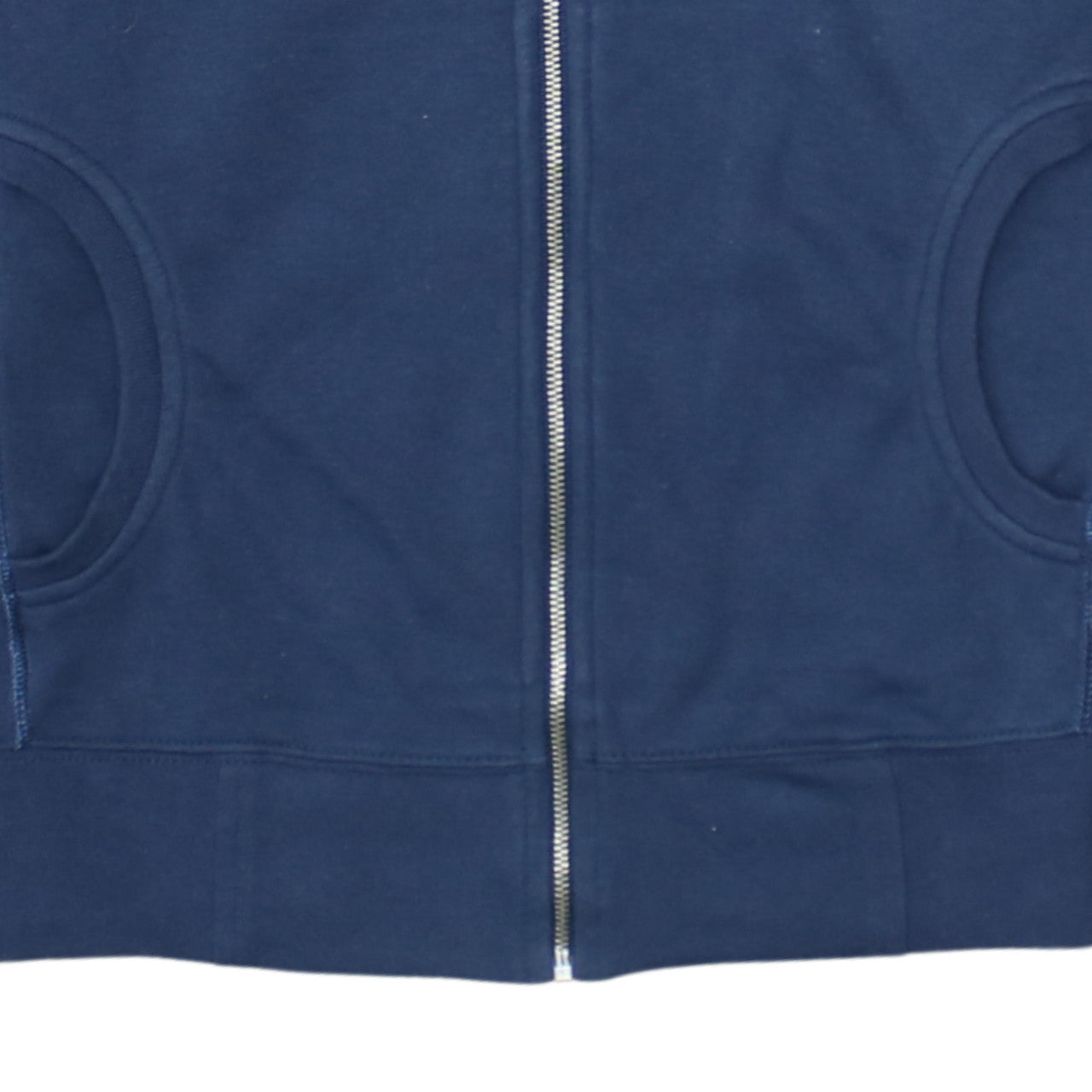 Champion Women's Navy Full Zip Sweatshirt L Heritage Classics