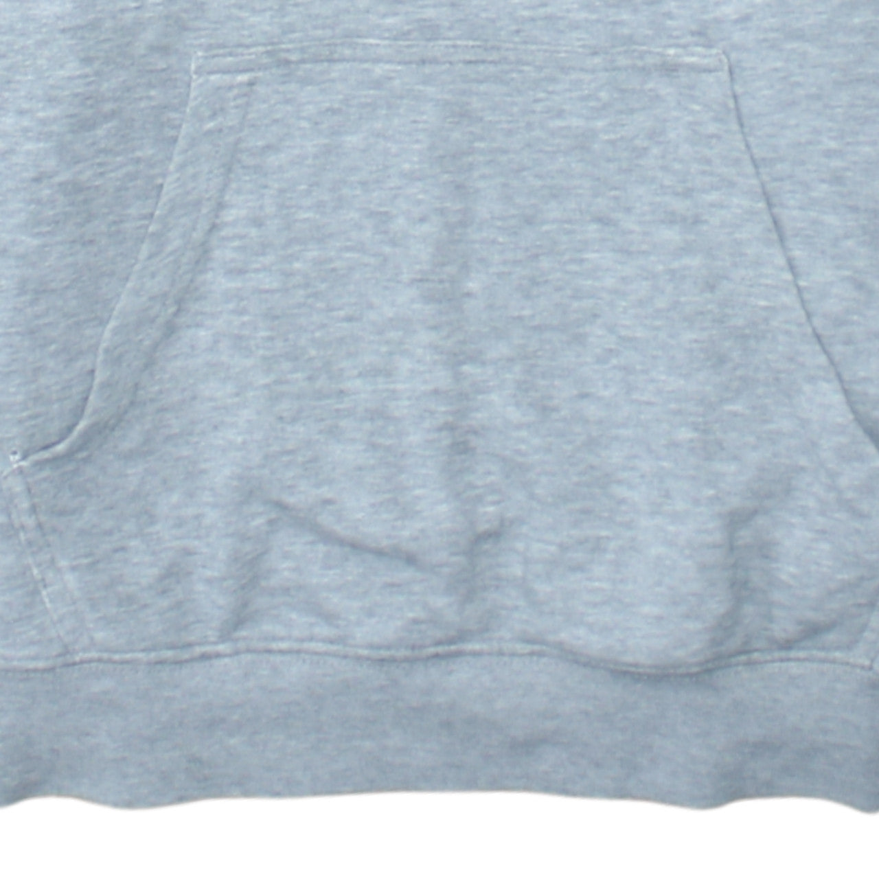 Champion Men Grey Small Pullover Hoodie with Logo Print
