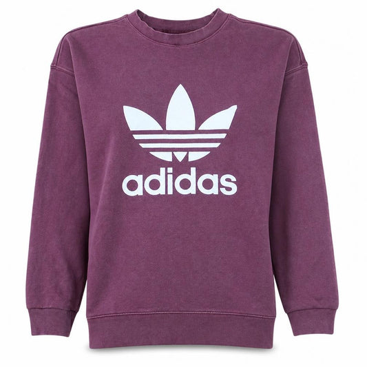 Adidas Women’s Purple Crew Neck Pullover Sweatshirt XS