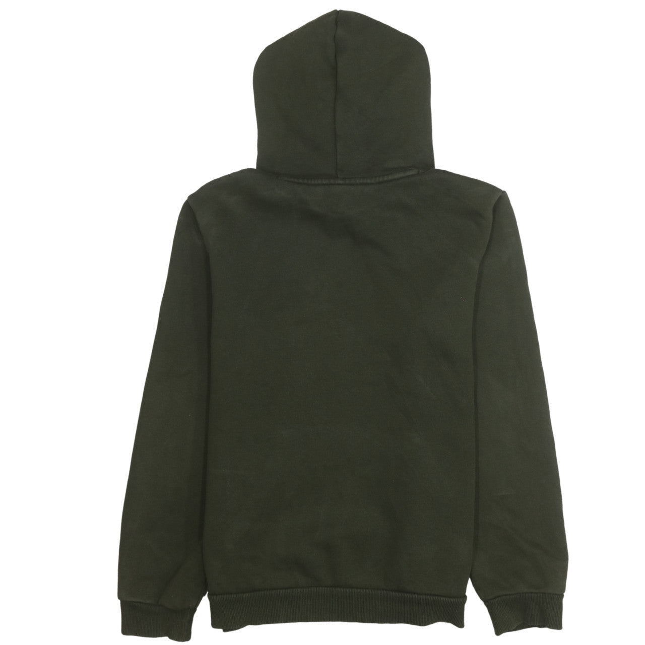 Puma Boys Green Pullover Hoodie Long Sleeve Logo Sweatshirt Size 14
