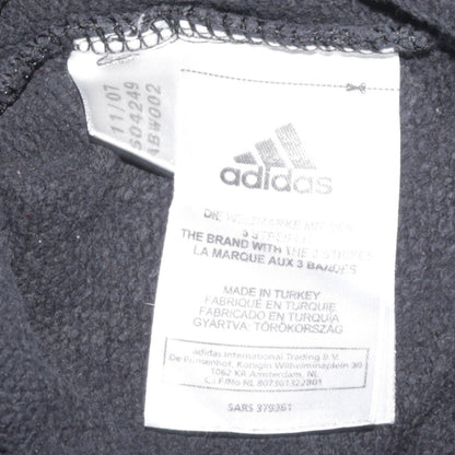 Additional view of Adidas boys’ black xl sweatshirt long sleeve crew neck pullover