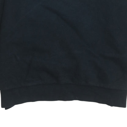 Additional view of Adidas boys’ black xl sweatshirt long sleeve crew neck pullover
