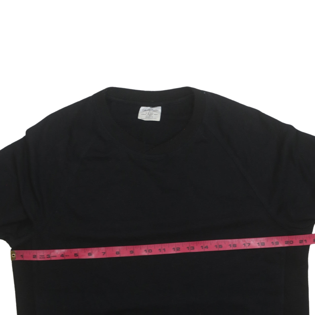 Calvin Klein Men’s Black Crew Neck Cotton Sweatshirt M