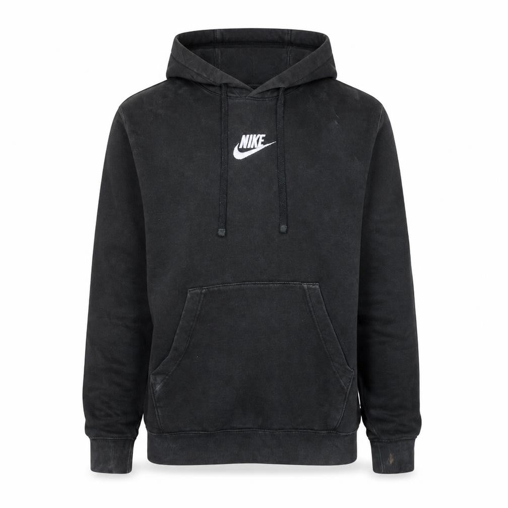 Nike Men's Black XS Pullover Hoodie Sports Logo Fleece Sweatshirt
