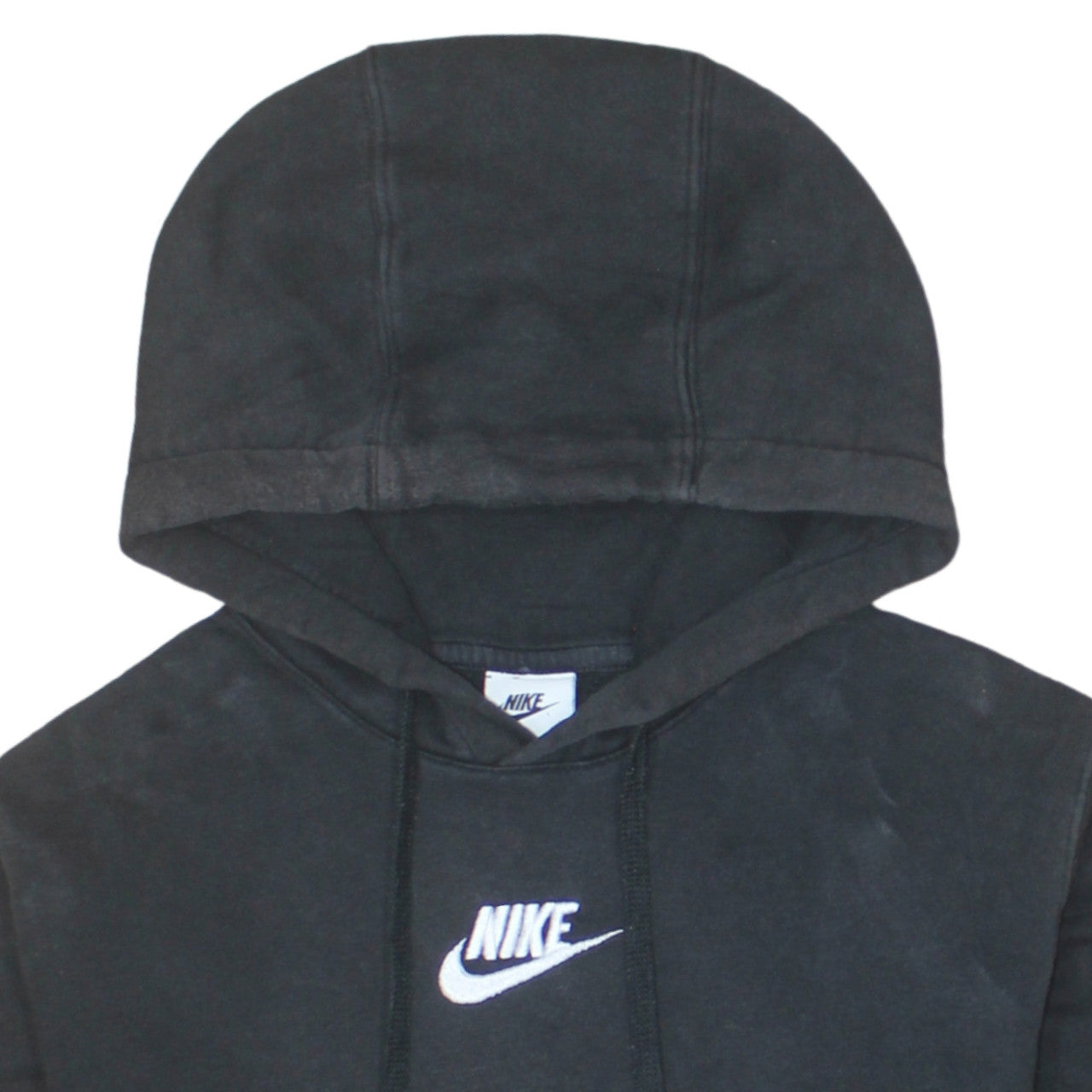 Nike Men's Black XS Pullover Hoodie Sports Logo Fleece Sweatshirt