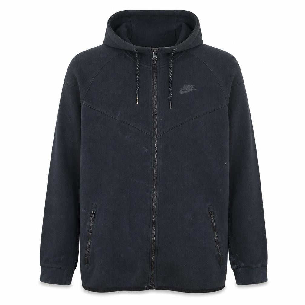 Nike Men's Black Full Zip Hoodie Size M Sportswear Sweatshirt