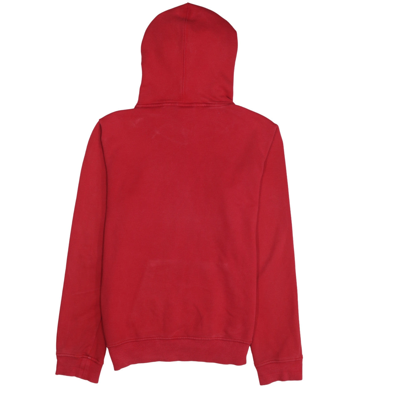 Adidas Men’s Red Pullover Hoodie Size M Logo Sportswear Sweatshirt