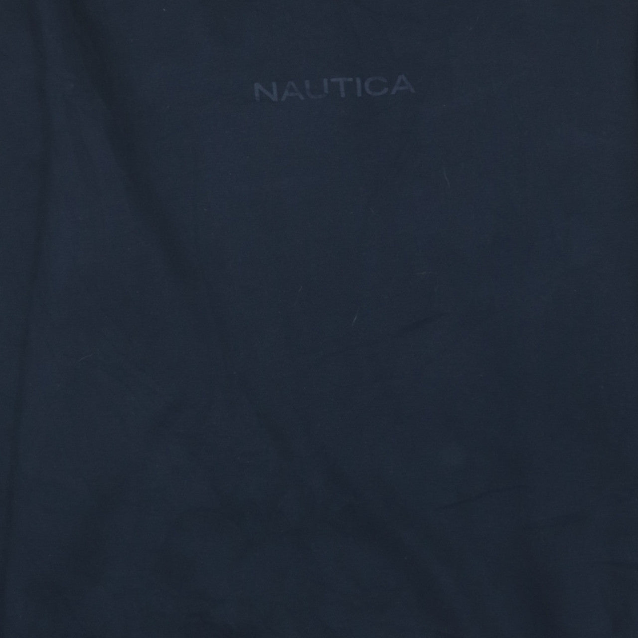Nautica Men's Blue Crew Neck Logo Pullover Sweatshirt Size M