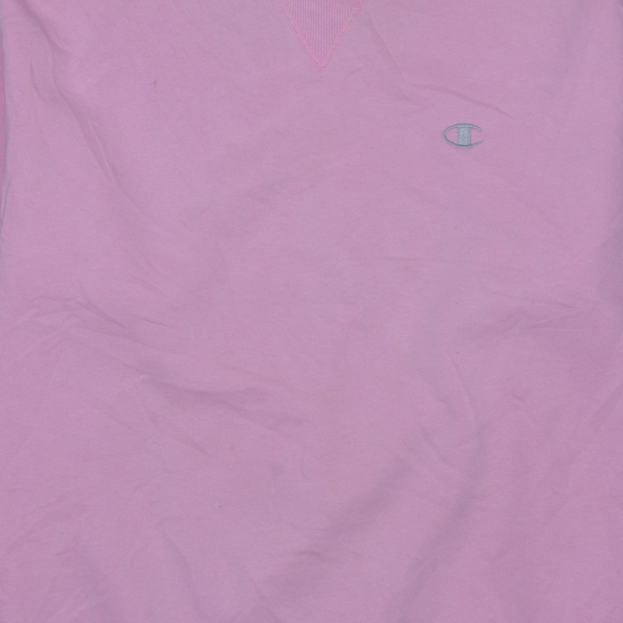 Champion Men's Pink Crew Neck Pullover Sweatshirt Size L