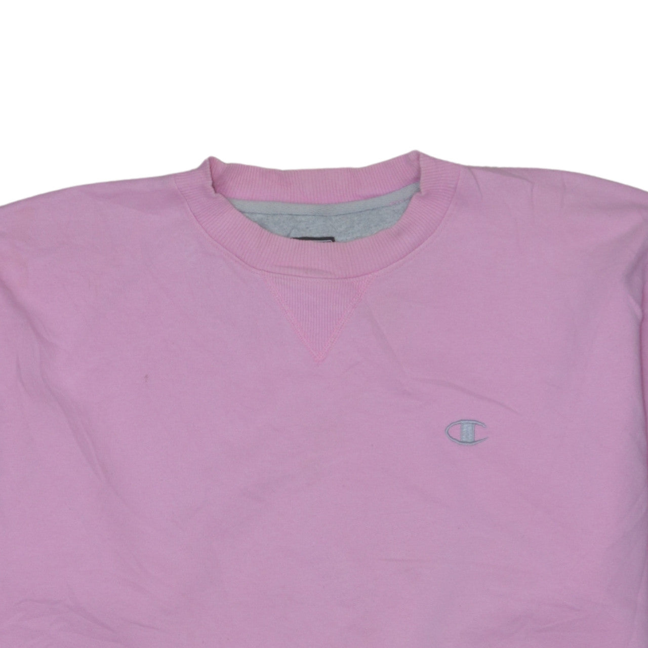 Champion Men's Pink Crew Neck Pullover Sweatshirt Size L