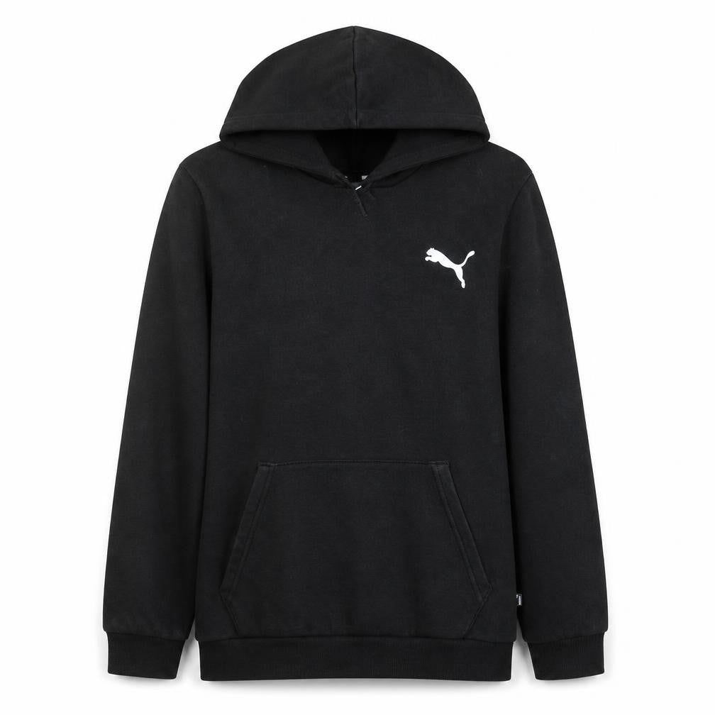 Puma Men's Black Pullover Hoodie Size S Regular Fit Sportswear