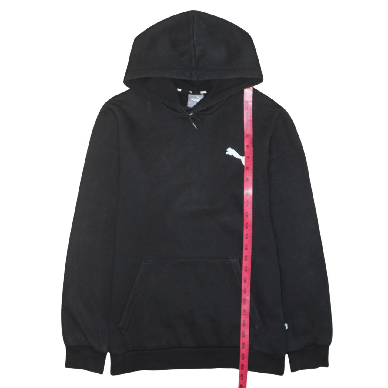Puma Men's Black Pullover Hoodie Size S Regular Fit Sportswear